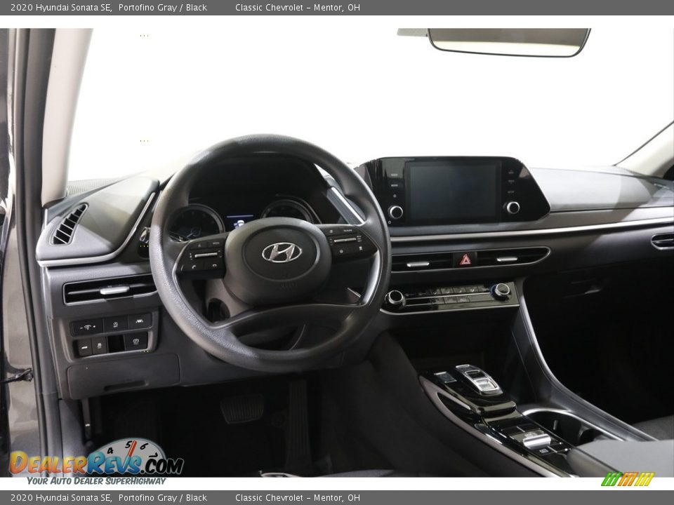 2020 Hyundai Sonata SE Portofino Gray / Black Photo #6