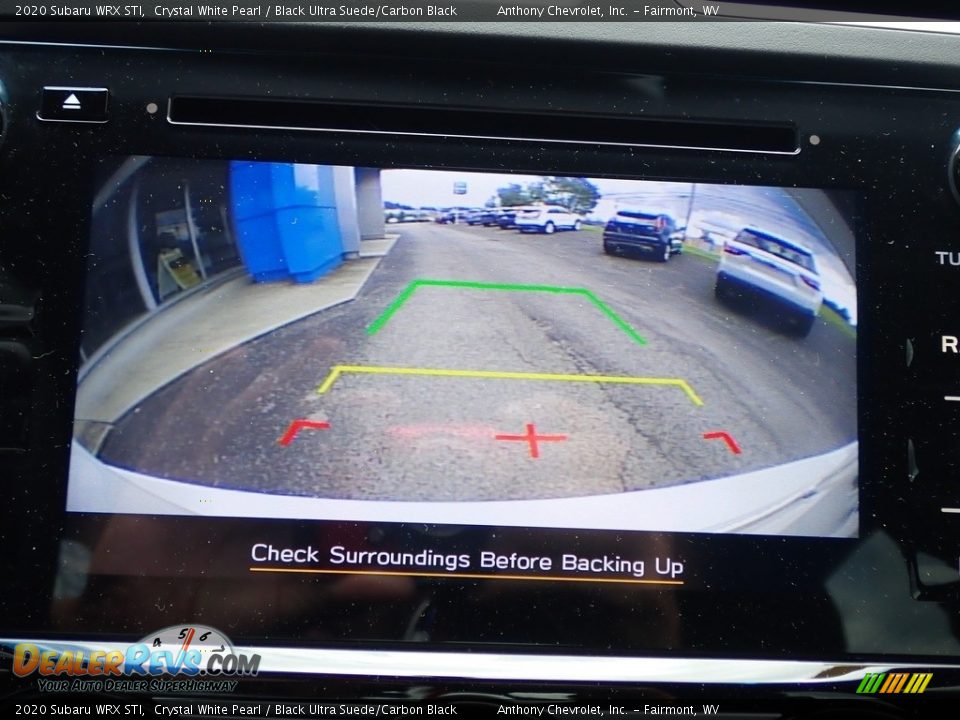 2020 Subaru WRX STI Crystal White Pearl / Black Ultra Suede/Carbon Black Photo #19