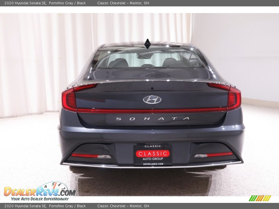 2020 Hyundai Sonata SE Portofino Gray / Black Photo #17