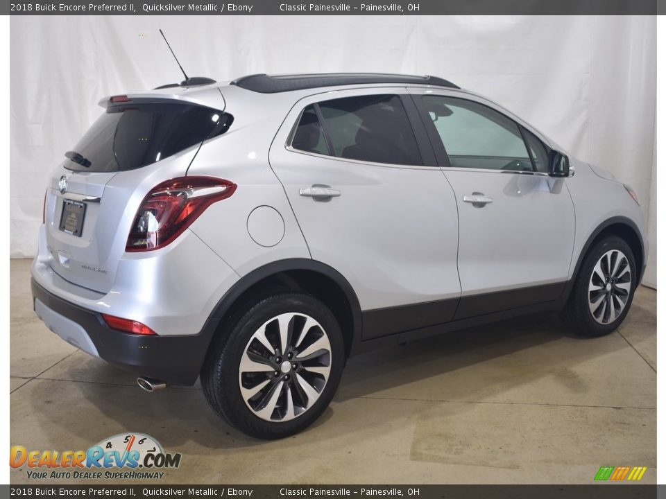 2018 Buick Encore Preferred II Quicksilver Metallic / Ebony Photo #2