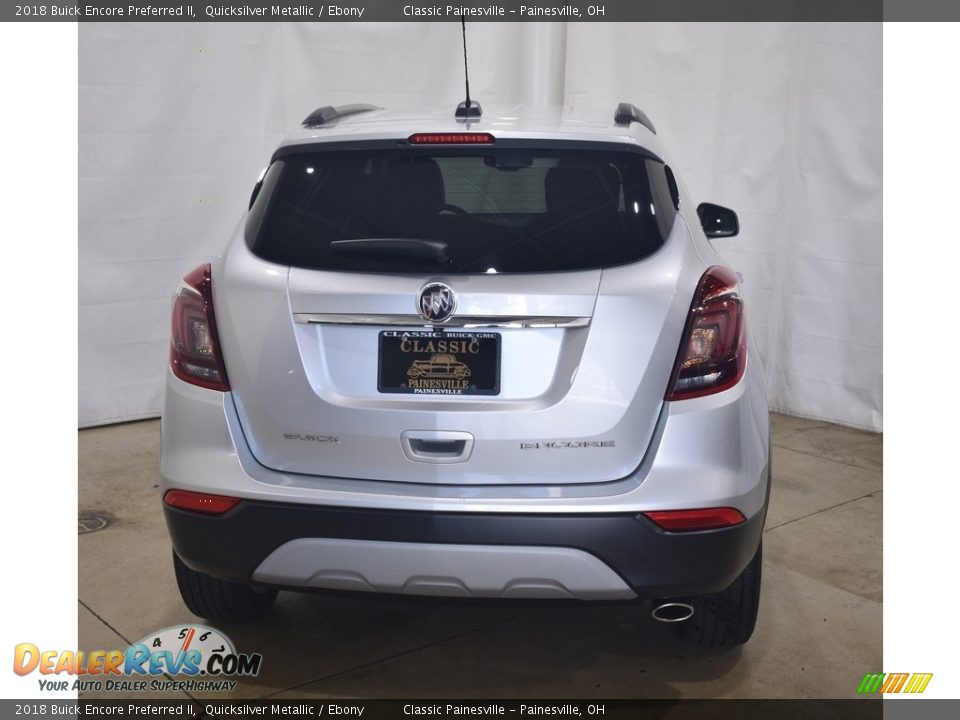 2018 Buick Encore Preferred II Quicksilver Metallic / Ebony Photo #3