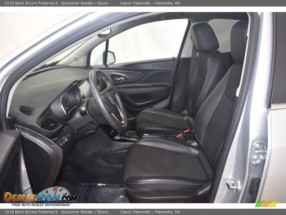 2018 Buick Encore Preferred II Quicksilver Metallic / Ebony Photo #7