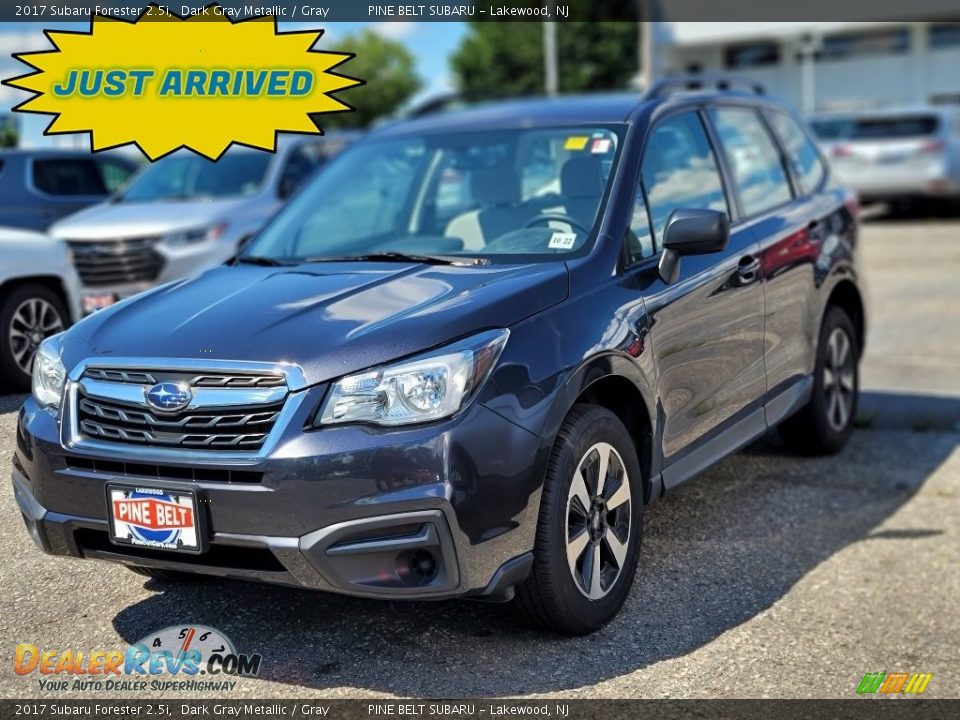 2017 Subaru Forester 2.5i Dark Gray Metallic / Gray Photo #1