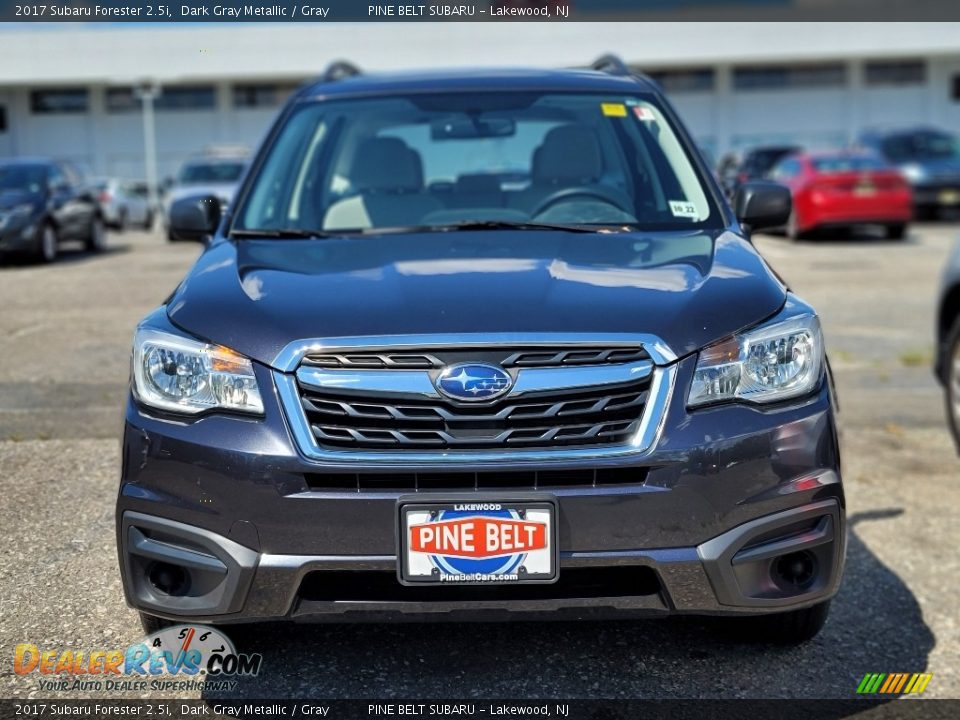 2017 Subaru Forester 2.5i Dark Gray Metallic / Gray Photo #2