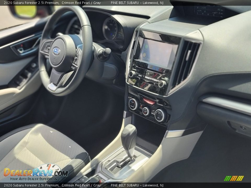 2020 Subaru Forester 2.5i Premium Crimson Red Pearl / Gray Photo #3