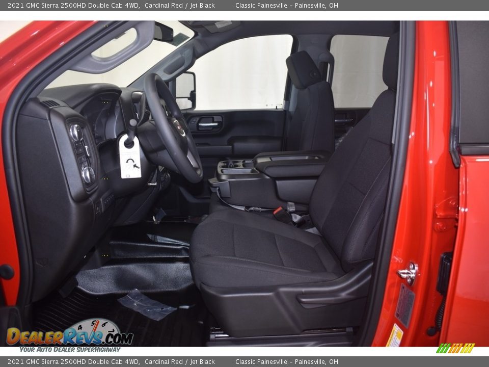 2021 GMC Sierra 2500HD Double Cab 4WD Cardinal Red / Jet Black Photo #6