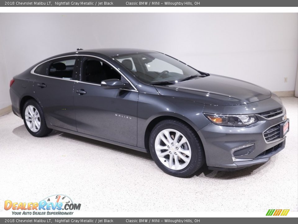 2018 Chevrolet Malibu LT Nightfall Gray Metallic / Jet Black Photo #1