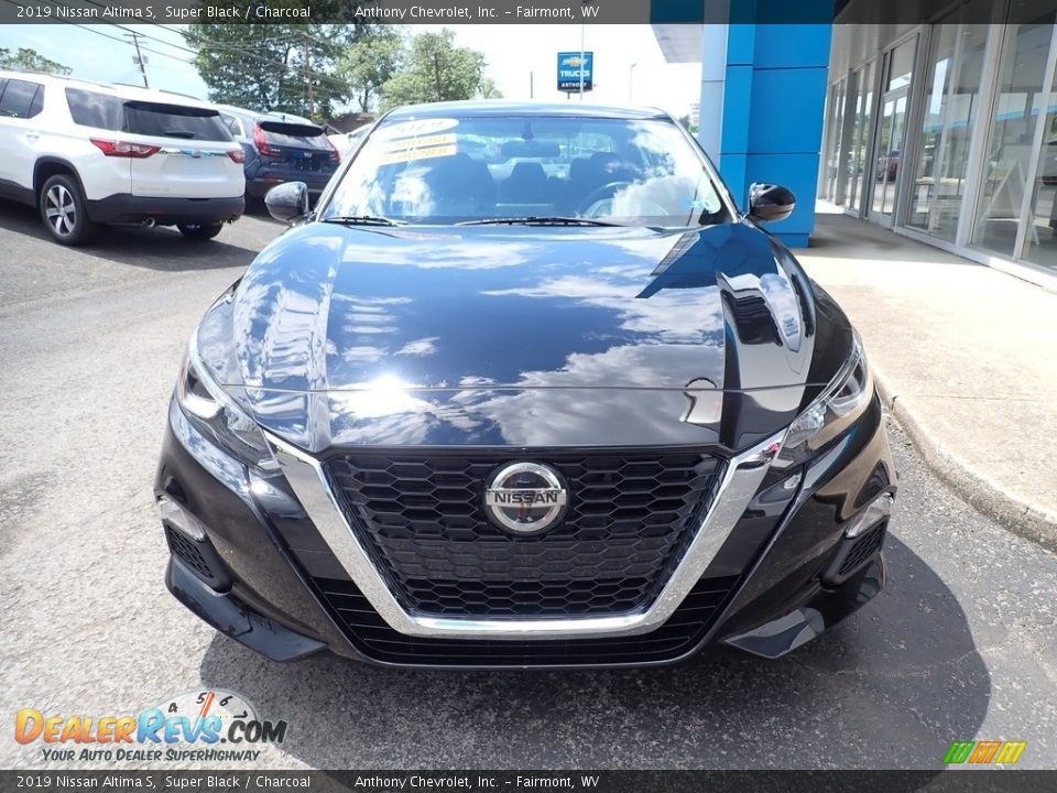2019 Nissan Altima S Super Black / Charcoal Photo #7