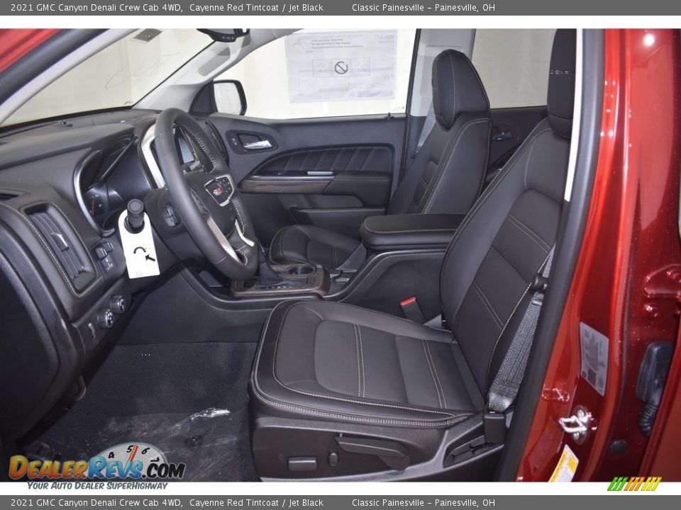 2021 GMC Canyon Denali Crew Cab 4WD Cayenne Red Tintcoat / Jet Black Photo #6