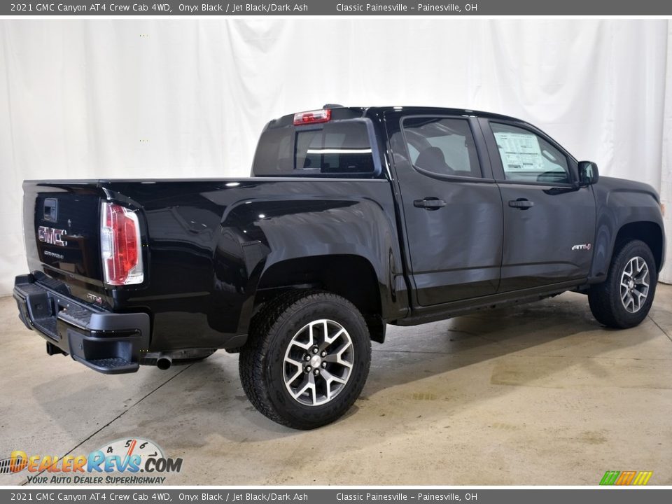 2021 GMC Canyon AT4 Crew Cab 4WD Onyx Black / Jet Black/Dark Ash Photo #2