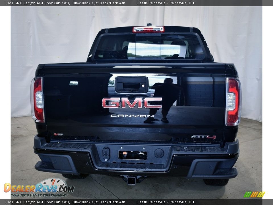 2021 GMC Canyon AT4 Crew Cab 4WD Onyx Black / Jet Black/Dark Ash Photo #3