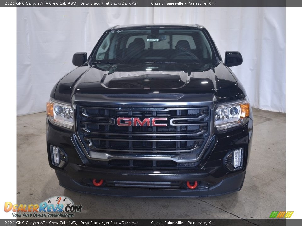 2021 GMC Canyon AT4 Crew Cab 4WD Onyx Black / Jet Black/Dark Ash Photo #4