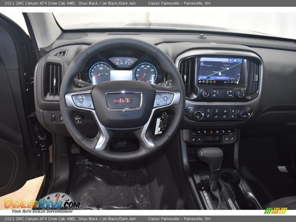 2021 GMC Canyon AT4 Crew Cab 4WD Onyx Black / Jet Black/Dark Ash Photo #10