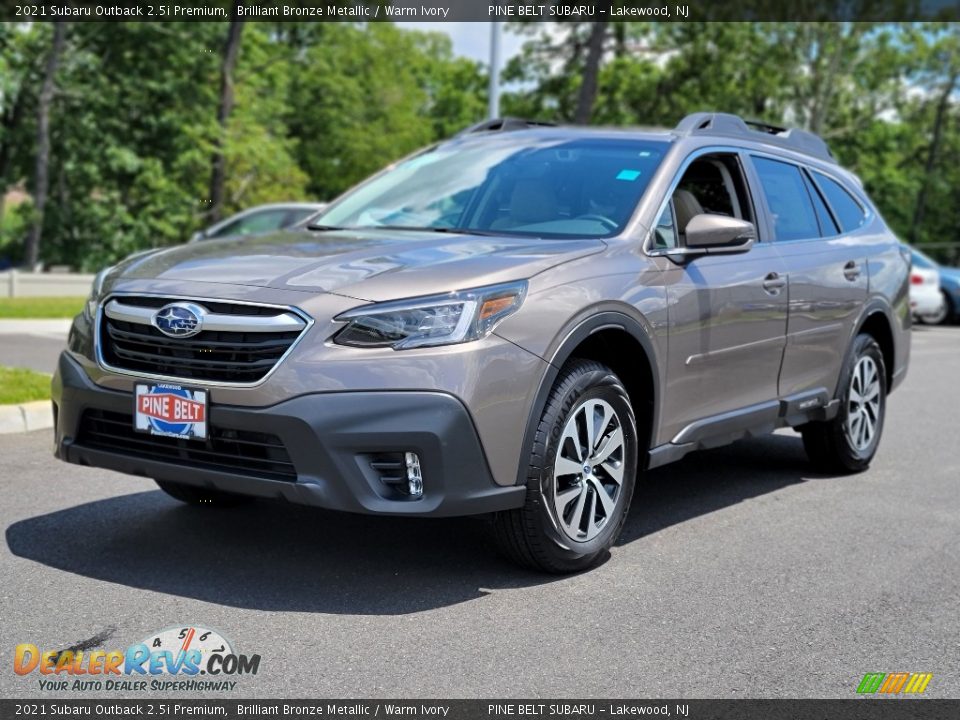 2021 Subaru Outback 2.5i Premium Brilliant Bronze Metallic / Warm Ivory Photo #1