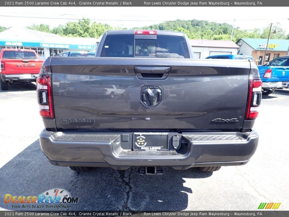 2021 Ram 2500 Laramie Crew Cab 4x4 Granite Crystal Metallic / Black Photo #4