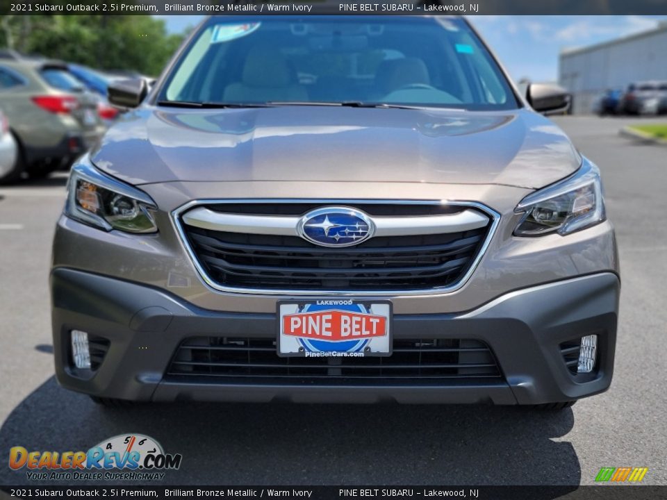 2021 Subaru Outback 2.5i Premium Brilliant Bronze Metallic / Warm Ivory Photo #3
