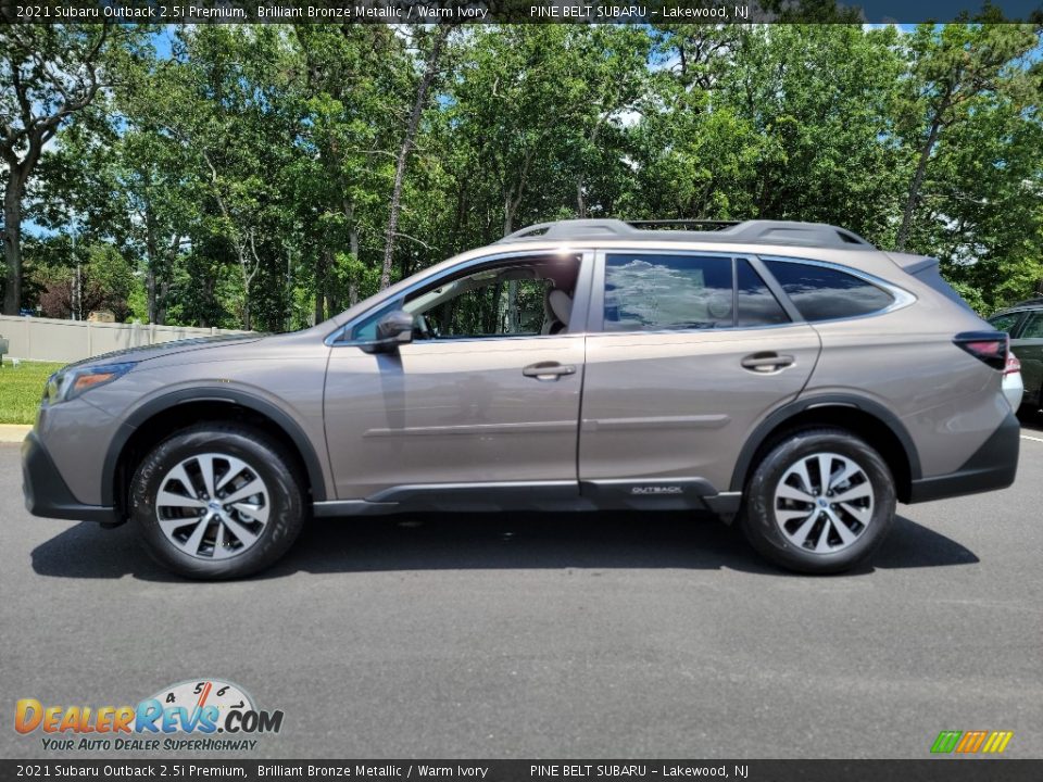 Brilliant Bronze Metallic 2021 Subaru Outback 2.5i Premium Photo #4