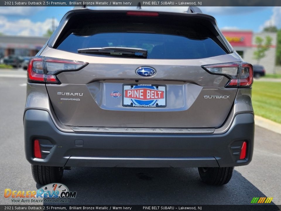 2021 Subaru Outback 2.5i Premium Brilliant Bronze Metallic / Warm Ivory Photo #7