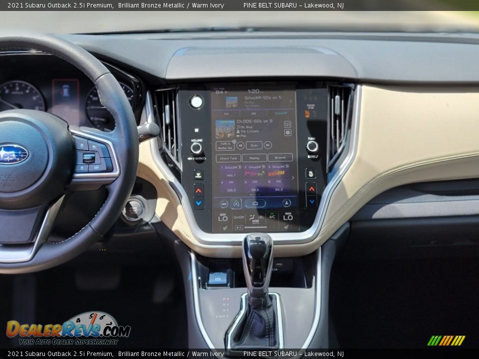 2021 Subaru Outback 2.5i Premium Brilliant Bronze Metallic / Warm Ivory Photo #10