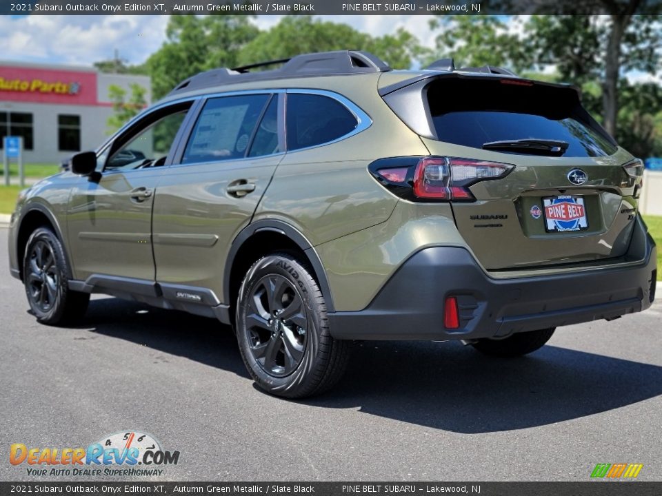 2021 Subaru Outback Onyx Edition XT Autumn Green Metallic / Slate Black Photo #6