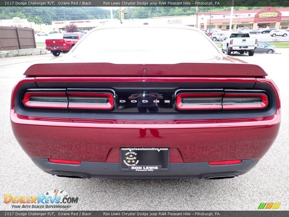 2017 Dodge Challenger R/T Octane Red / Black Photo #4