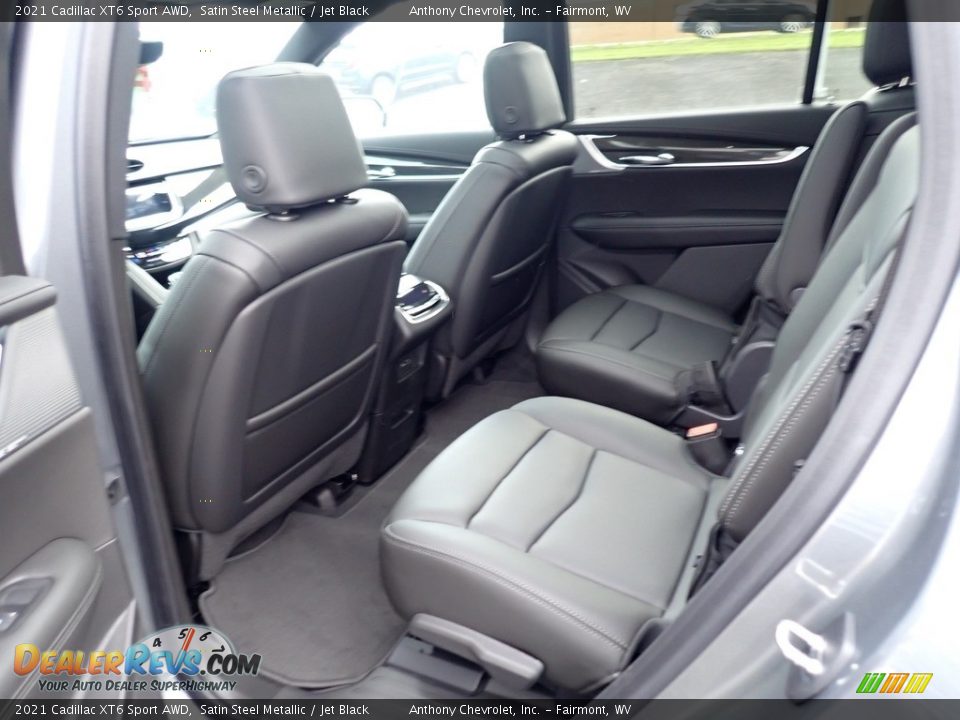 2021 Cadillac XT6 Sport AWD Satin Steel Metallic / Jet Black Photo #10