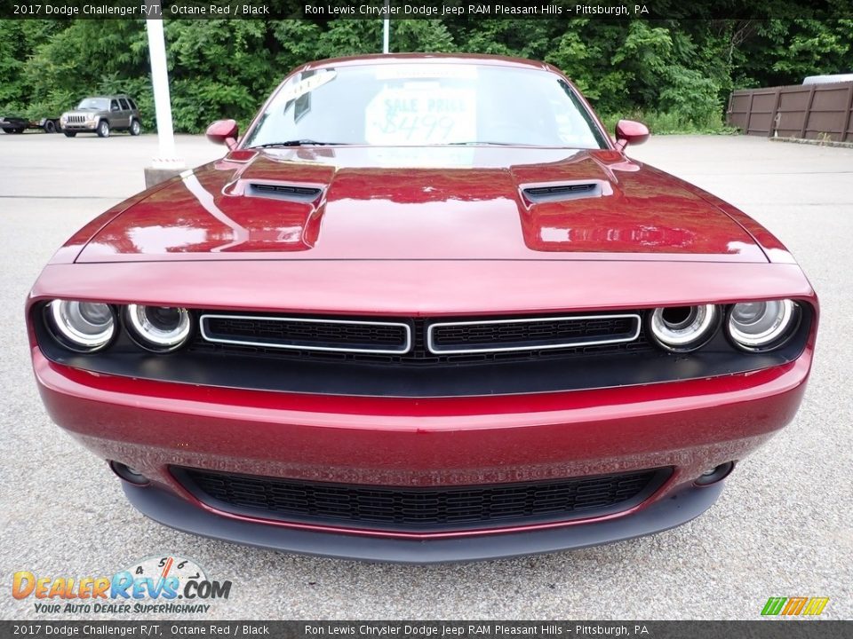 2017 Dodge Challenger R/T Octane Red / Black Photo #9