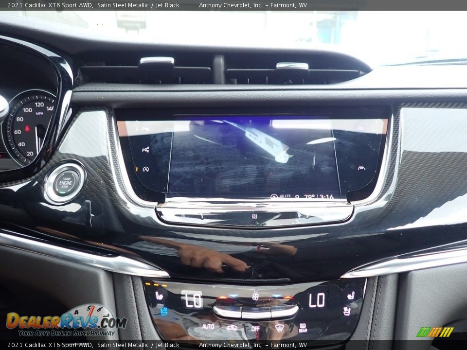 2021 Cadillac XT6 Sport AWD Satin Steel Metallic / Jet Black Photo #15