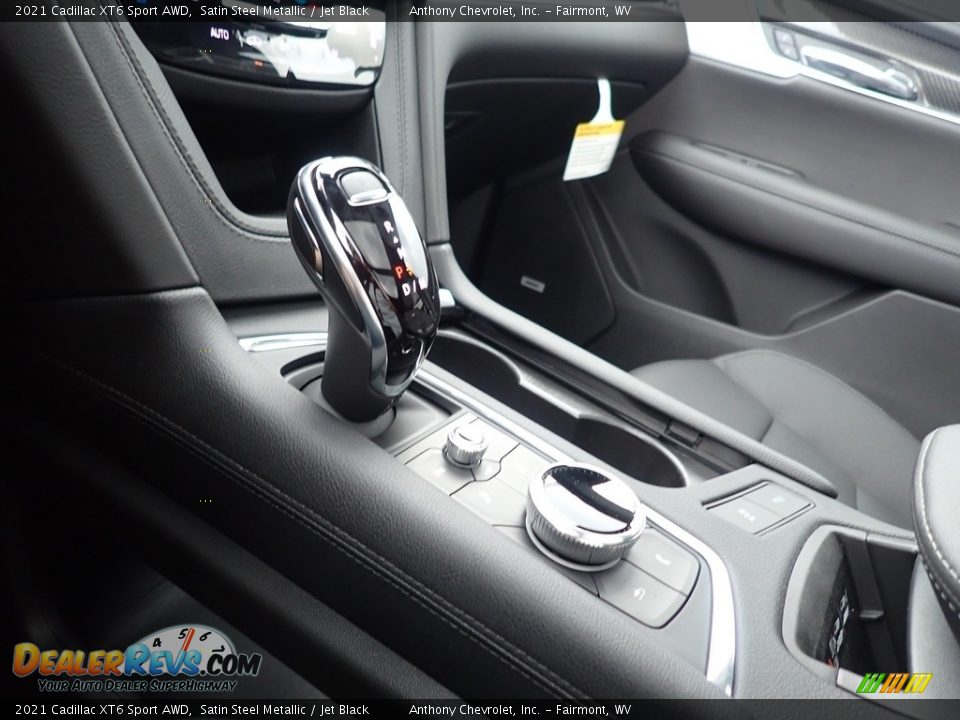 2021 Cadillac XT6 Sport AWD Satin Steel Metallic / Jet Black Photo #19