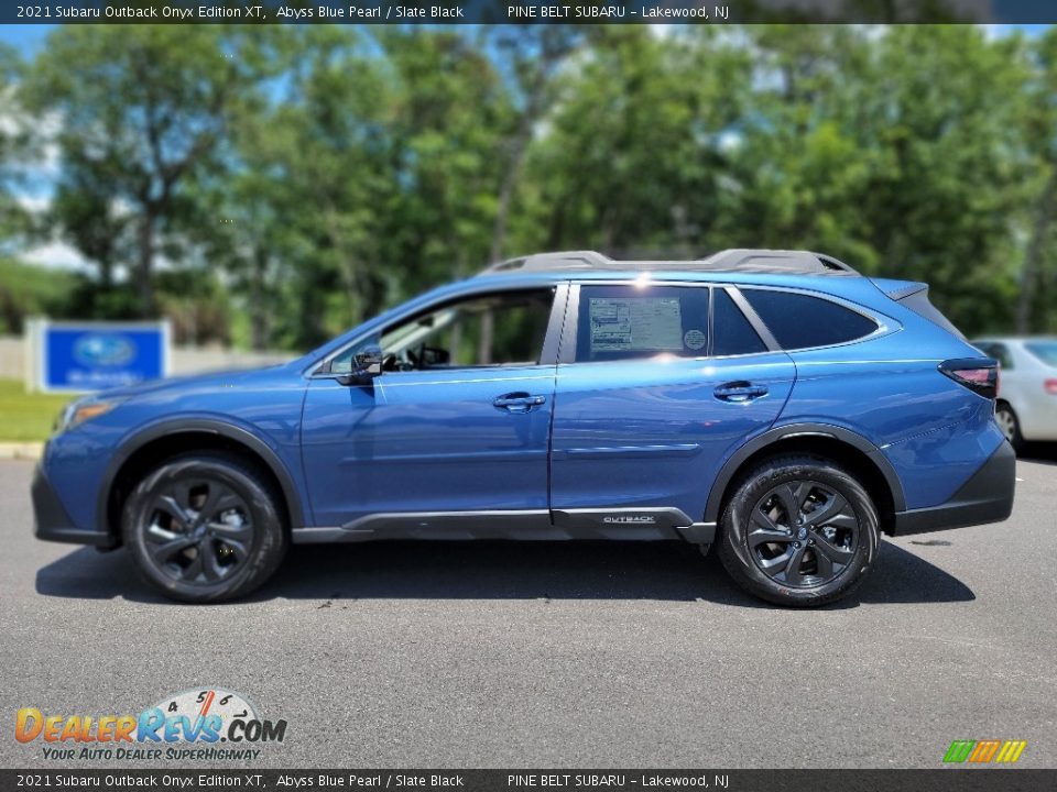 Abyss Blue Pearl 2021 Subaru Outback Onyx Edition XT Photo #4