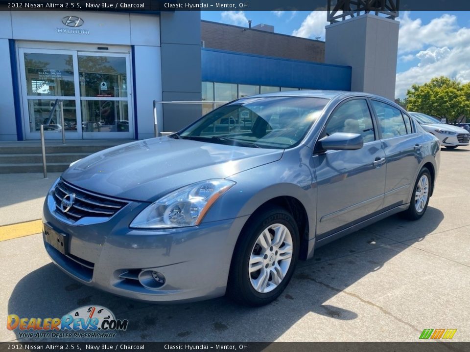 2012 Nissan Altima 2.5 S Navy Blue / Charcoal Photo #1