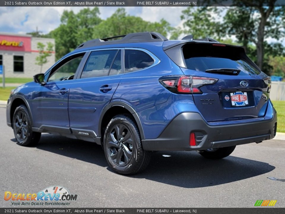 2021 Subaru Outback Onyx Edition XT Abyss Blue Pearl / Slate Black Photo #6