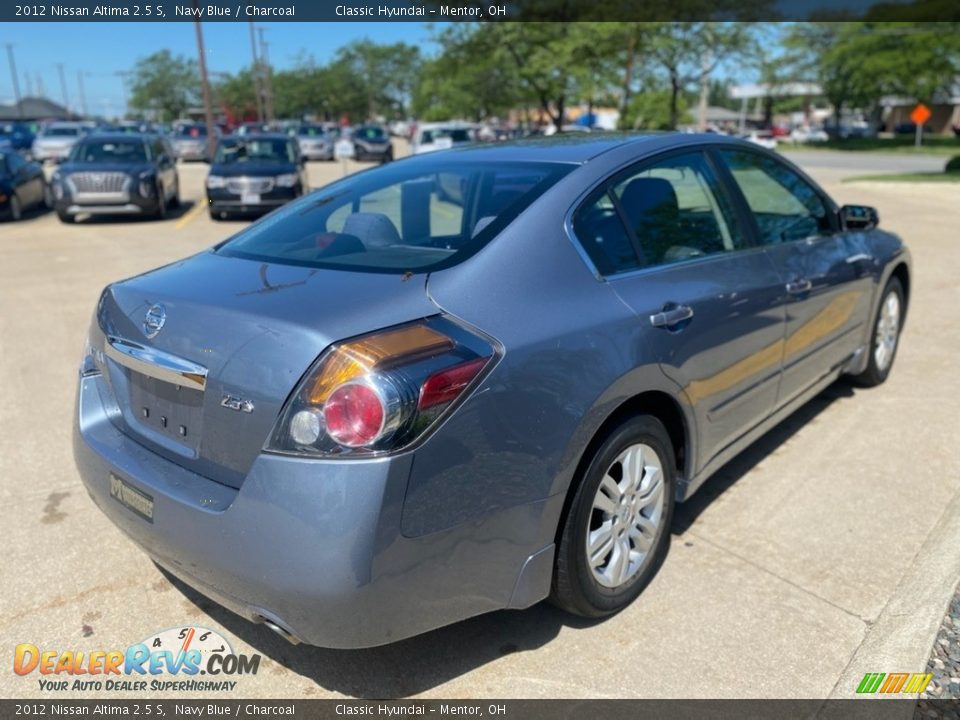 2012 Nissan Altima 2.5 S Navy Blue / Charcoal Photo #2