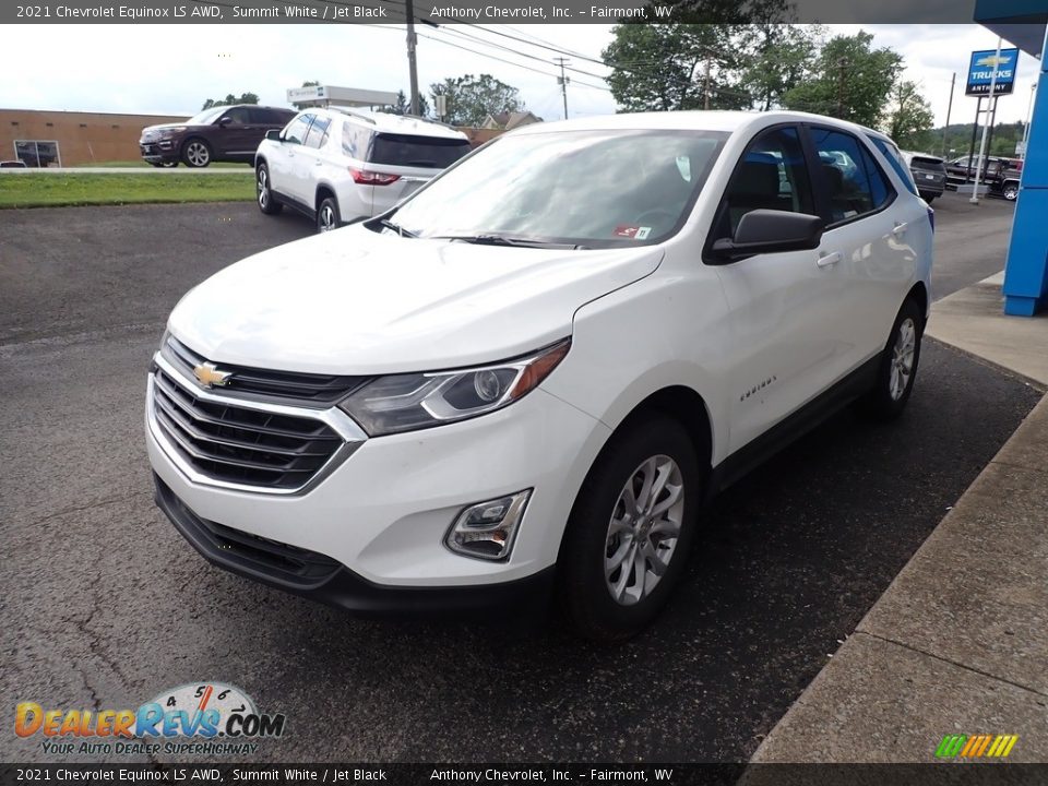 2021 Chevrolet Equinox LS AWD Summit White / Jet Black Photo #6