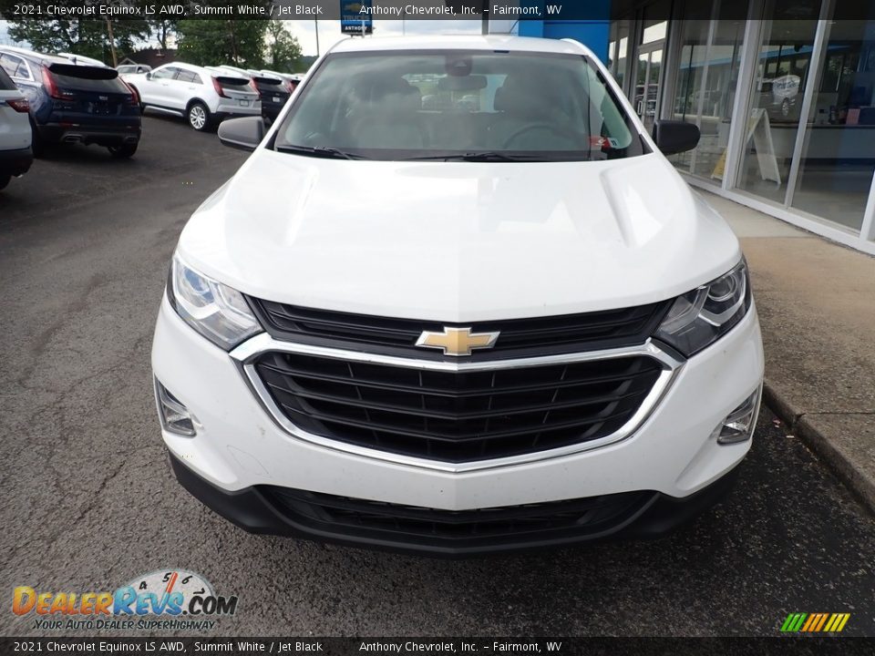 2021 Chevrolet Equinox LS AWD Summit White / Jet Black Photo #7