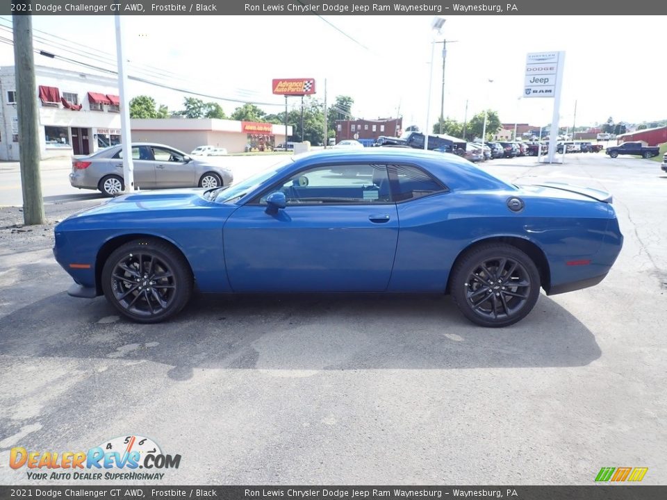 2021 Dodge Challenger GT AWD Frostbite / Black Photo #2