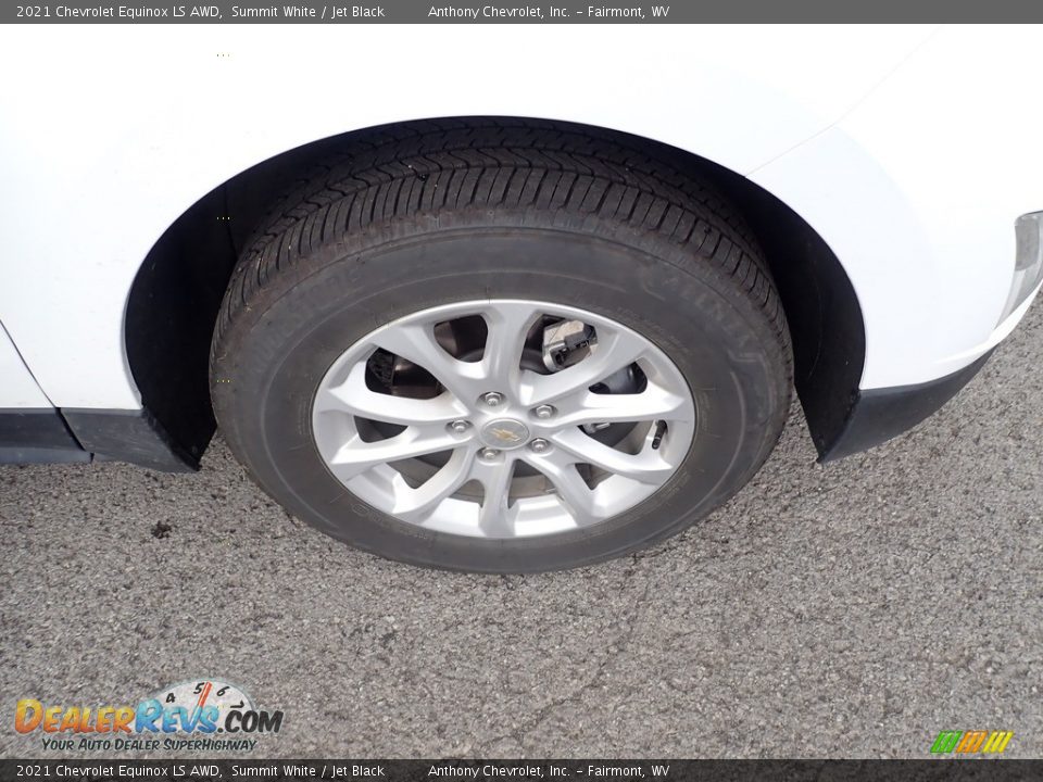 2021 Chevrolet Equinox LS AWD Summit White / Jet Black Photo #8