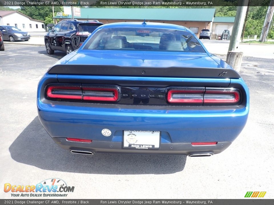 2021 Dodge Challenger GT AWD Frostbite / Black Photo #4