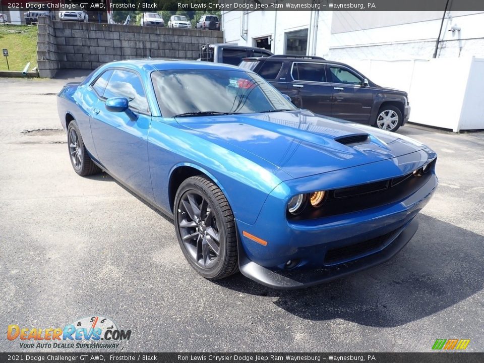 2021 Dodge Challenger GT AWD Frostbite / Black Photo #7