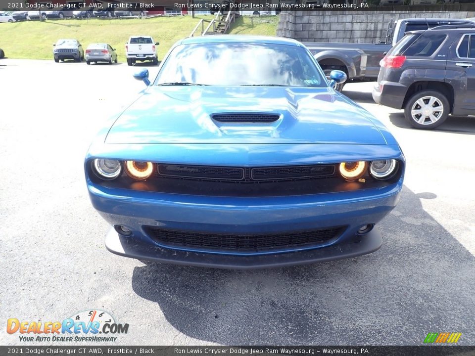 2021 Dodge Challenger GT AWD Frostbite / Black Photo #8