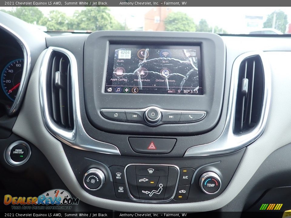 2021 Chevrolet Equinox LS AWD Summit White / Jet Black Photo #16
