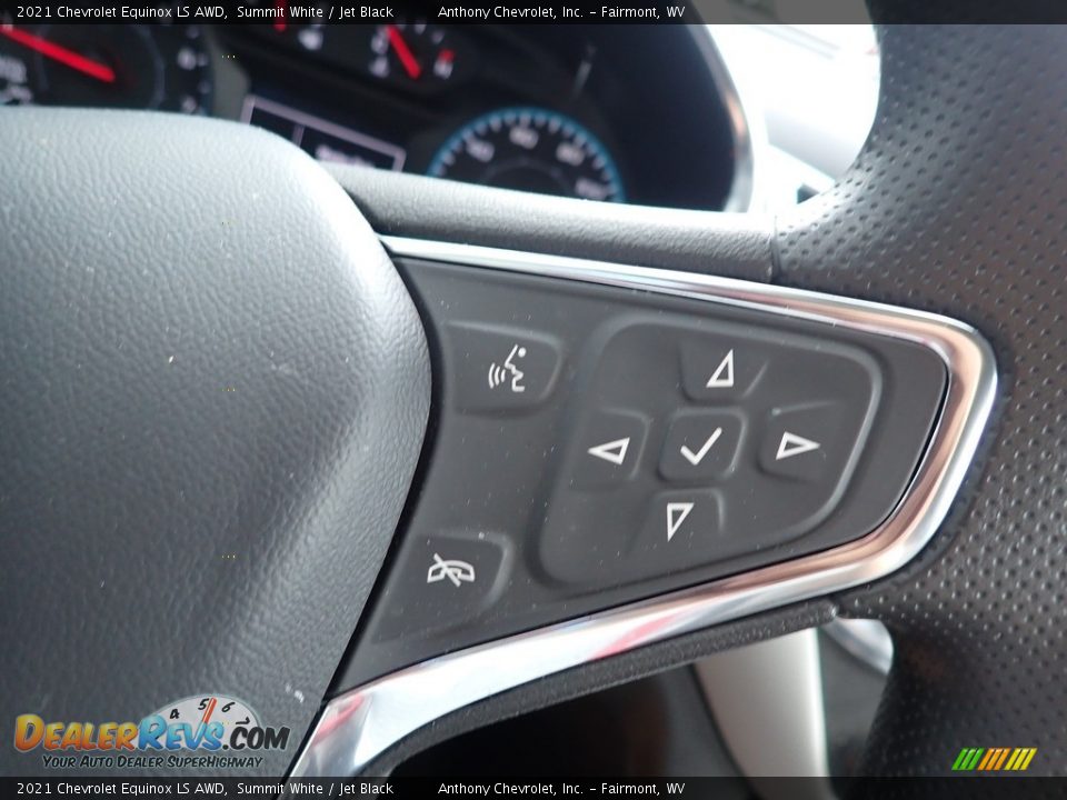 2021 Chevrolet Equinox LS AWD Summit White / Jet Black Photo #18