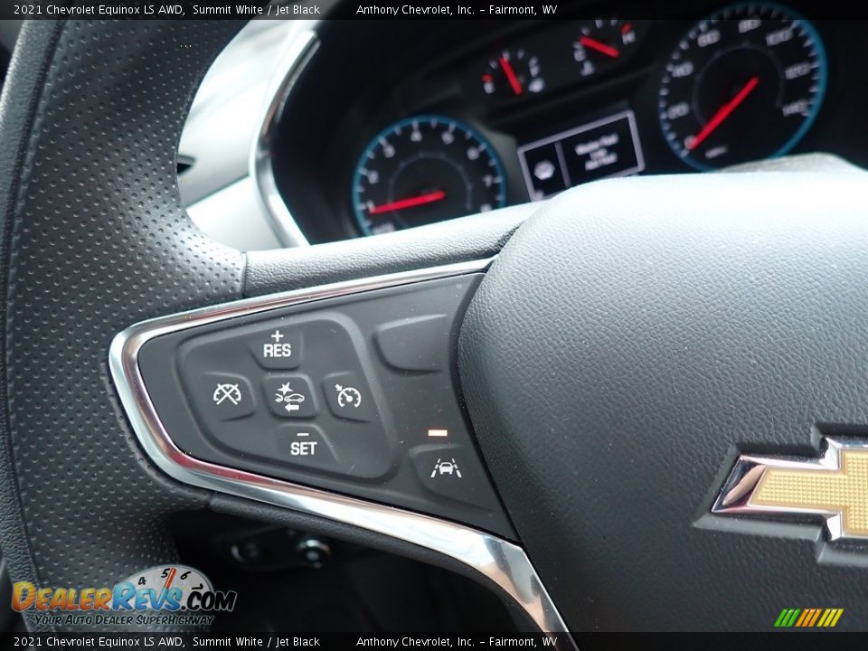 2021 Chevrolet Equinox LS AWD Summit White / Jet Black Photo #19