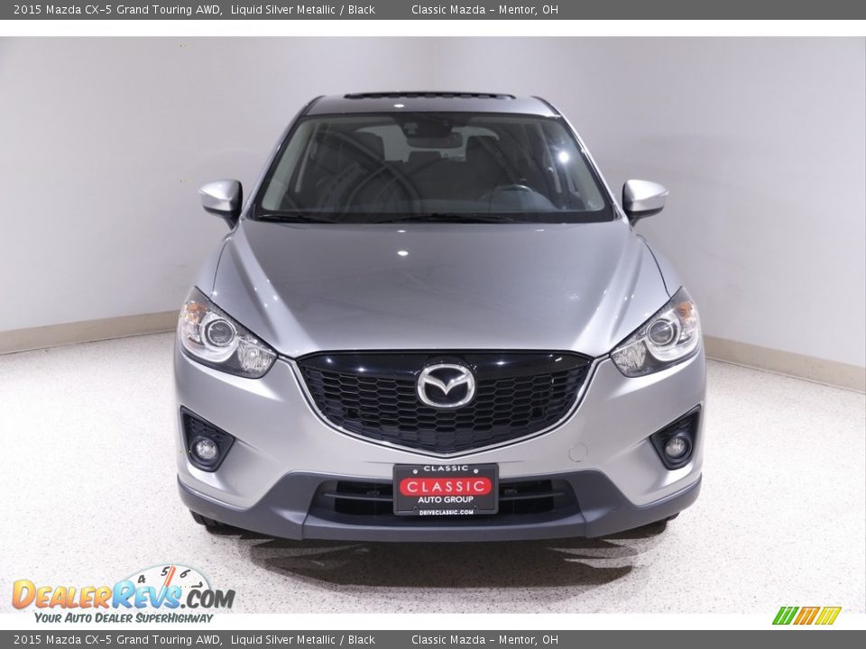 2015 Mazda CX-5 Grand Touring AWD Liquid Silver Metallic / Black Photo #2