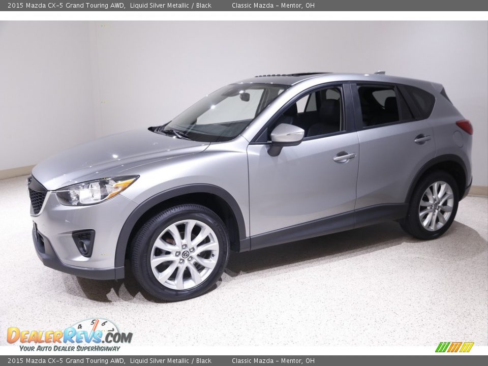 Front 3/4 View of 2015 Mazda CX-5 Grand Touring AWD Photo #3