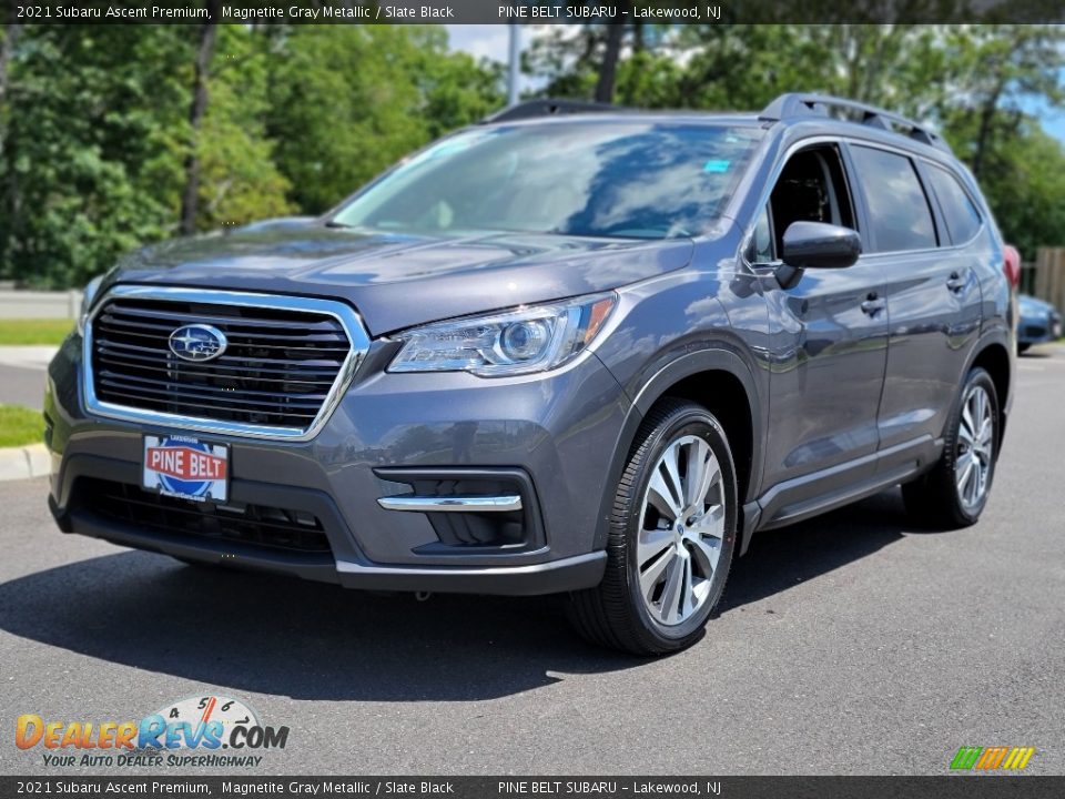 2021 Subaru Ascent Premium Magnetite Gray Metallic / Slate Black Photo #1