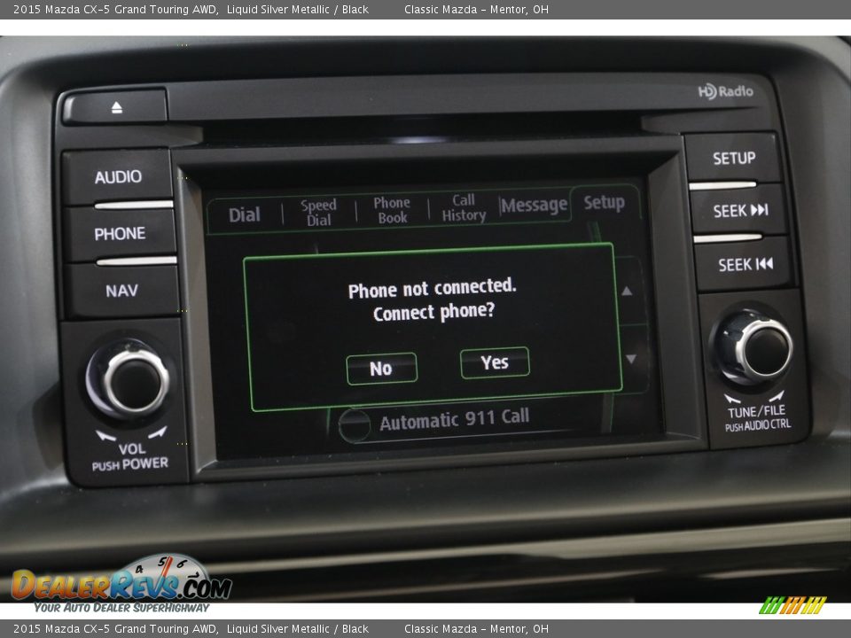 Controls of 2015 Mazda CX-5 Grand Touring AWD Photo #11