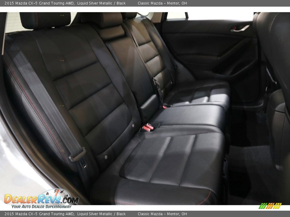 2015 Mazda CX-5 Grand Touring AWD Liquid Silver Metallic / Black Photo #15