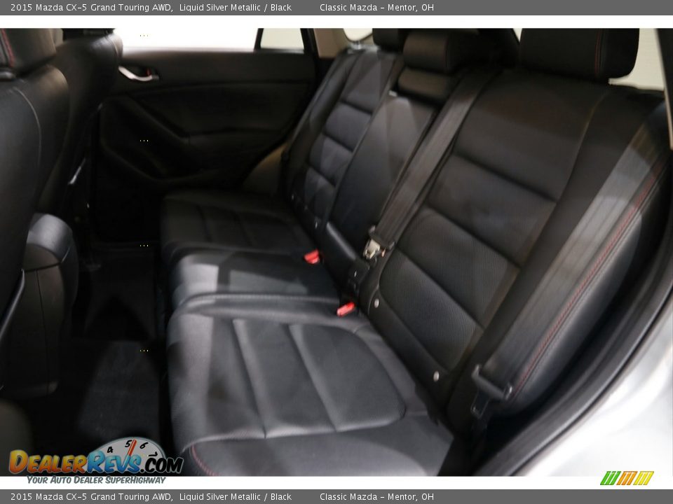 2015 Mazda CX-5 Grand Touring AWD Liquid Silver Metallic / Black Photo #16
