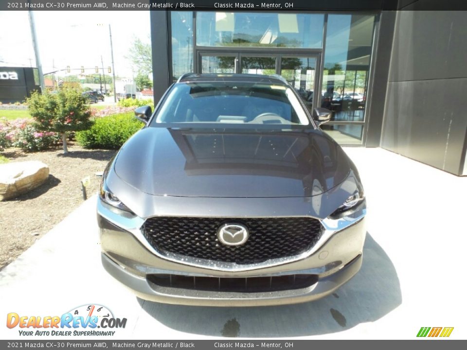 2021 Mazda CX-30 Premium AWD Machine Gray Metallic / Black Photo #2